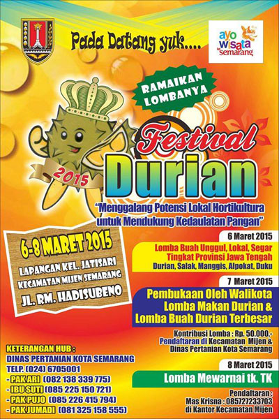Festival Durian Mijen Semarang 2015