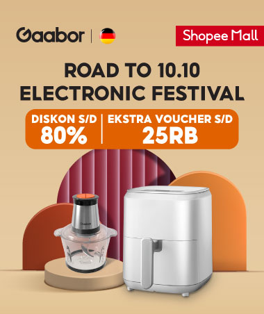 Gaabor Official Store - Electronic Festival 10.10 - Shopee Mall