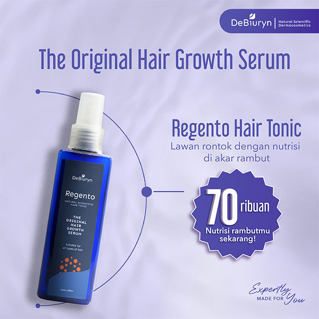 Regento Hair Growth Tonic - Juaranya Serum Rambut Rontok