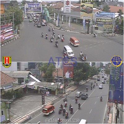 Simpang Milo - Jalan DR Cipto - Jalan Brigjen Katamso - Jalan Majapahit