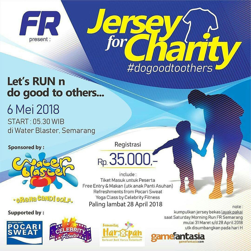 FR - Jersey for Charity - Water Blaster Indonesia