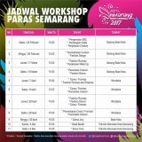 Jadwal Workshop PARAS Semarang Night Carnival 2017