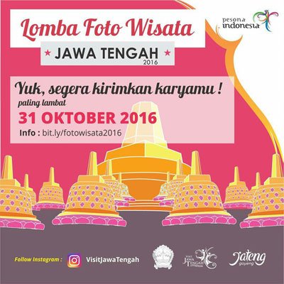 Lomba Foto Visit Jawa Tengah 2016