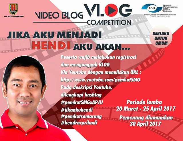 Lomba Vlog Jika Aku Menjadi Hendi, Aku Akan