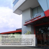 Tampak Depan Strada Caffe Semarang