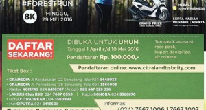 Citraland BSB City Forest Run - Semarang