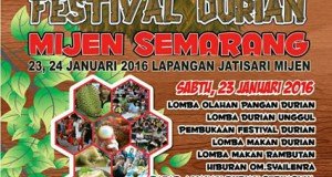 Festival Durian Mijen 2016 Semarang