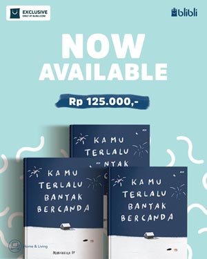 Buku Terlaris - Kamu Terlalu Banyak Bercanda