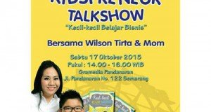 Kidspreneur Talkshow : Kecil-kecil Belajar Bisnis