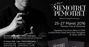 Pameran - Workshop Fotografi bersama Roy Genggam