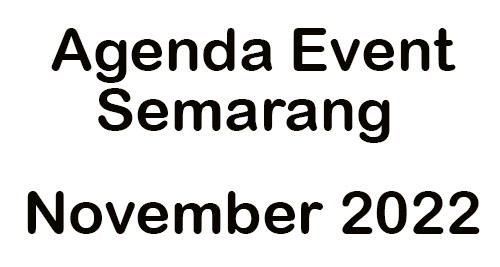 Agenda Kegiatan Event Promosi Bazaar Pameran Kota Semarang