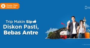 Diskon Tiket Kereta Api via Tiket.com